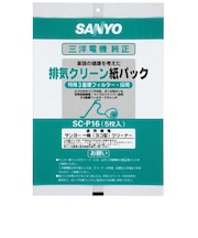 サンヨー　掃除機用紙パック (5枚入) SCP16