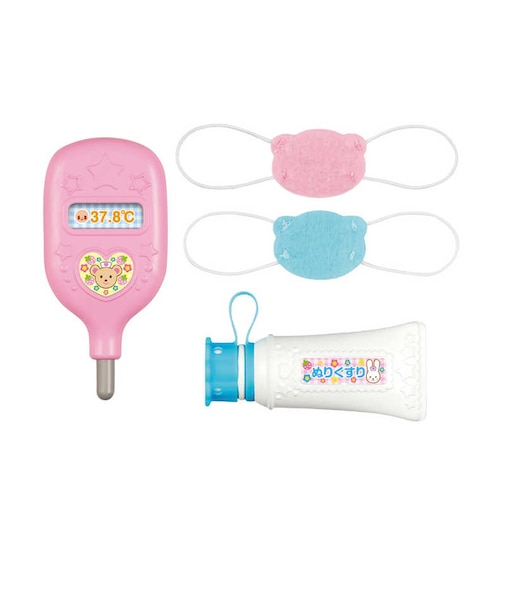 パイロット　メルちゃん たいおんけい&おくすりセット ﾒﾙﾀｲｵﾝｹｲ&ｵｸｽﾘｾｯﾄ