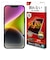 ラスタバナナ　iPhone 14/ 13/ 13Pro 6.1インチ フィルム 割れない ガラスコート 高光沢 薄型 0.25mm 高感度 AP3480IP261