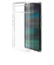 ラスタバナナ Google Pixel 6a ハイブリッドケースTPU×ポリカーボネート クリア 7296PXL6AHB