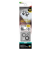 ラスタバナナ iPhone15 Plus/iPhone15用 カメラレンズ保護ガラス CL CR3940IP3617
