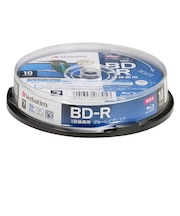 VERBATIMJAPAN 録画用BD-R 1-6倍速 25GB 10枚(スピンドル) VBR130RP10SD1B