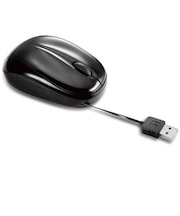 VERBATIMJAPAN　マウス ケーブル収納型 [光学式 /有線 /3ボタン /USB] ブラック MUSMSZV3