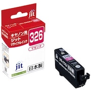 ジット リサイクル インクカートリッジ キャノン BCI-326Mマゼンタ対応 JITKC326M