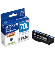 ジット 互換リサイクルインク カートリッジ JITKE70CL