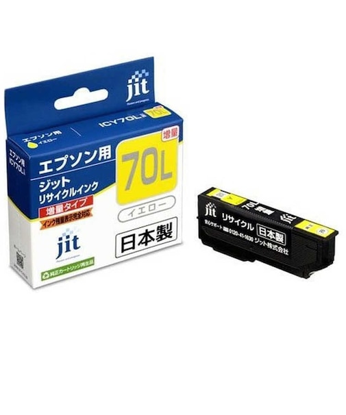 ジット　互換リサイクルインク カートリッジ JITKE70YL