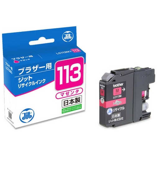 ジット　互換リサイクルインク カートリッジ JITB113M