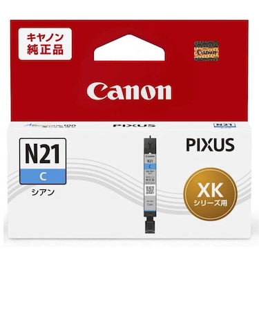 キヤノン　純正インクタンク プリンターインク シアン XKIN21C