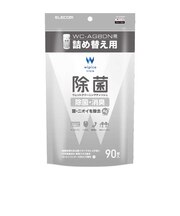 エレコム　ウェットティッシュ 除菌 詰替 90枚 WCAG90SPN