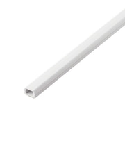 エレコム　配線カバー 壁用 モール 長さ1m × 幅16mm フラット 配線隠し ケーブルカバー 設置用テープ付き ホワイト LDGAF1MWH