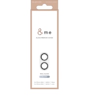 エレコム　iPhone 16/16 Plus用 レンズフィルム カメラ レンズカバー ガラス ＆me グリッター PMA24AFLLP5SVG