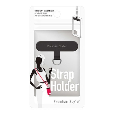 PGA　ストラップホルダー ブラック Premium Style ブラック PGSTHLD01BK