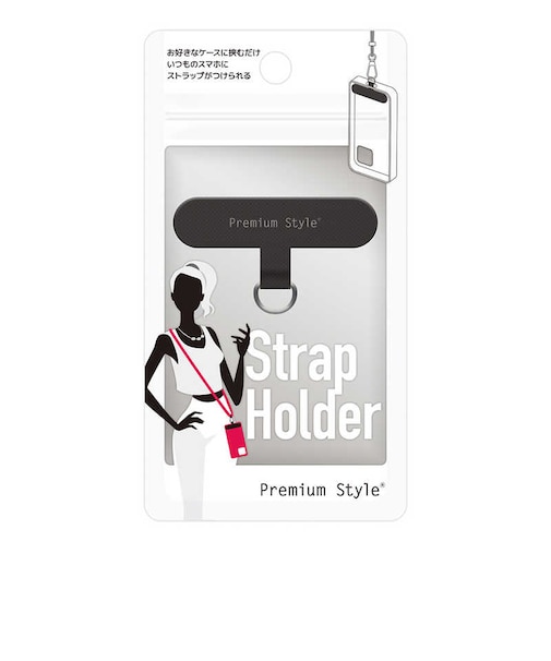PGA　ストラップホルダー ブラック Premium Style ブラック PGSTHLD01BK