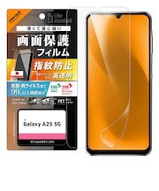 レイアウト Galaxy A25 Like standard PETフィルム 光沢 抗菌・抗ウイルス 平面保護 指紋防止 指紋認証対応 RTGA25FA1