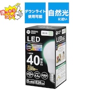 ORIGINALBASIC　LED電球 ［E26 一般電球形 断熱施工器具対応 40W相当 昼白色 1個 広配光タイプ］ LDA4NGSK40XOS