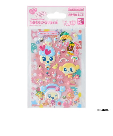バンダイ　たまもりしーるリフィル トロピカルフレッシュセット TｼｰﾙﾘﾌｨﾙﾄﾛﾋﾟｶﾙﾌﾚｯｼｭS