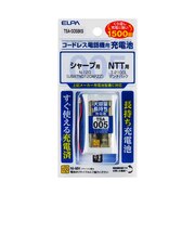 ELPA　コードレス子機用充電池(大容量タイプ) TSA005BKS