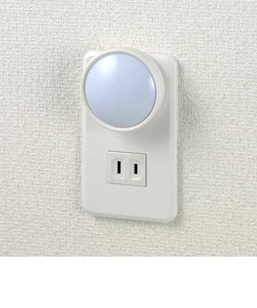 ELPA　LEDスイッチ付ナイトライト スイッチ式 PMLA101W