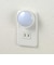 ELPA　LEDスイッチ付ナイトライト スイッチ式 PMLA101W