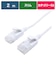 ORIGINALBASIC　LANケーブル ［2m /カテゴリー6A /スリム］ ホワイト OBL6A10200SLWH