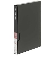 ナカバヤシ イージーストッカー3 KG判 2段 80枚 アカE3PKG80D