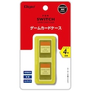 ナカバヤシ SWITCH用 ゲームカードケース4枚収納 イエロー SWゲームカードケース4マイライムイ
