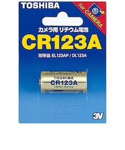 東芝　カメラ用リチウム電池 CR123AG