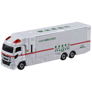 タカラトミー　トミカ No.144 スーパーアンビュランス NO144ｽｰﾊﾟｰｱﾝﾋﾞｭﾗﾝｽ