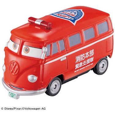 タカラトミー　カーズ トミカ C-19 フィルモア(消防指揮車タイプ) C19ﾌｨﾙﾓｱｼｮｳﾎﾞｳｼｷｼｬ