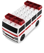 タカラトミー トミカ・プラレールブロック 救急車 トミプラブロックキュウキュウシャ
