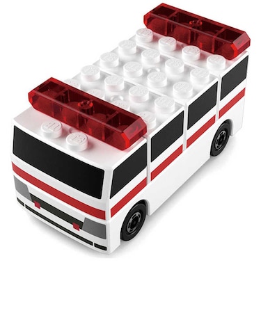 タカラトミー　トミカ・プラレールブロック 救急車 ﾄﾐﾌﾟﾗﾌﾞﾛｯｸｷｭｳｷｭｳｼｬ