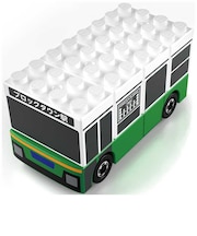 タカラトミー トミカ・プラレールブロック 路線バス トミプラブロックロセンバス
