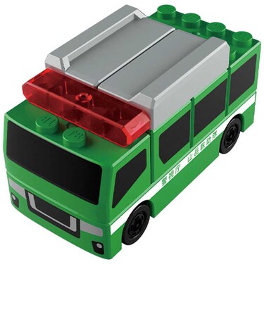 タカラトミー　トミカ・プラレールブロック 山岳救助車 $_ﾄﾐﾌﾟﾗﾌﾞﾛｯｸｻﾝｶﾞｸ