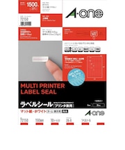 エーワン　ラベルシール｢プリンタ兼用｣ マット紙 150面 角丸 10シート(1.500片) 72150