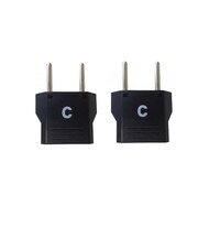 カシムラ 海外用変換プラグCタイプ2個セット WP33S