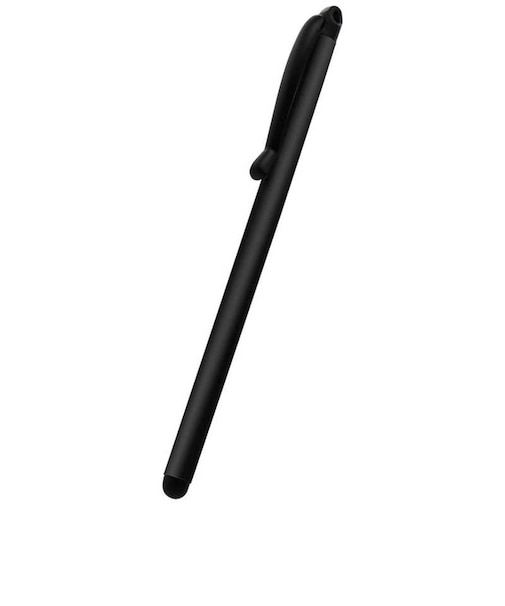 OWLTECH　〔タッチペン:静電式〕 超軽量ストラップホール付きスリムタッチペン OWLTPSE06BK