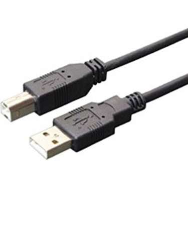ナカバヤシ　USB2.0ケーブル A ⇔ B 1m  USBB10BK