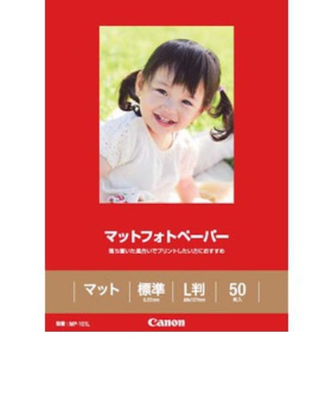 キヤノン　マットフォトペーパー(L･50枚) MP101L