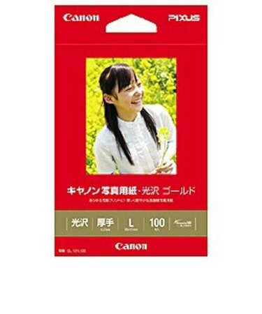 キヤノン　写真用紙･光沢 ゴールド L判 100枚 GL101L100