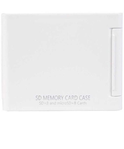 ケンコー・トキナー　SDカードケースAS 8枚収納 (ホワイト)  ASSD8WH