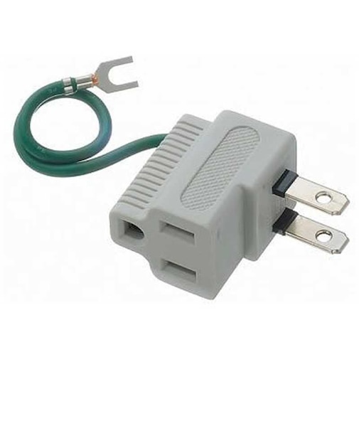 ヤザワ　アダプター ホワイト  直挿し  1個口  スイッチ無  Y02SA04W