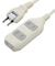 ビックアイデア　電源タップ3個口1m ［1.0m / 3個口 / スイッチ無］ ホワイト BIMT311W