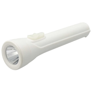 ORIGINALBASIC　懐中電灯 ［LED / 単3乾電池×2］ ホワイト OBFL070W