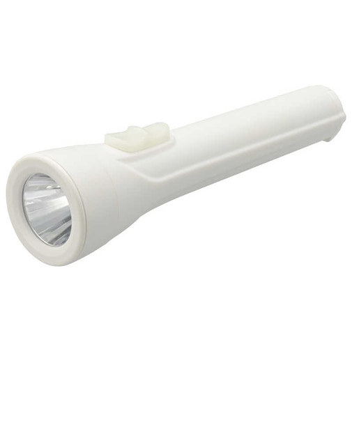 ORIGINALBASIC　懐中電灯 ［LED / 単3乾電池×2］ ホワイト OBFL070W