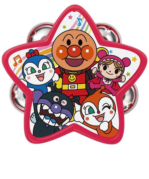 アガツマ　それいけ！アンパンマン うちの子天才 タンバリン APｳﾁﾉｺﾃﾝｻｲﾀﾝﾊﾞﾘﾝ