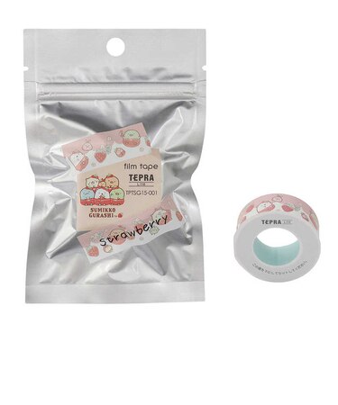 キングジム　Ｌｉｔｅフイルムテ－プストロベリ－ TPTSG15001 ストロベリー [15mm幅] TPTSG15001