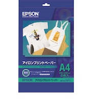 エプソン　〔インクジェット〕アイロンプリントペーパー 0.14mm [A4 /5枚] MJTRSP1R