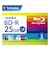 VERBATIMJAPAN　データ用BDR ホワイト ［5枚 25GB インクジェットプリンター対応］ DBR25RP5V2