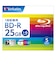 VERBATIMJAPAN　データ用BDR ホワイト ［5枚 25GB インクジェットプリンター対応］ DBR25RP5V2