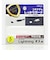 フリーダム　Lightning(オス)防塵キャップ クリアー(5個) PGCLF160CL